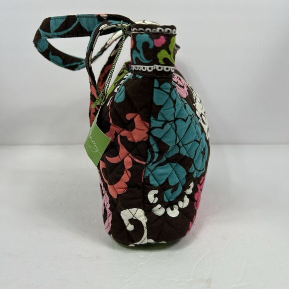 Vera Bradley Lola Petite Tote Retired Handbag Travel Bold Floral Roomy 12693-145 - Picture 2 of 13